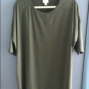 Lularoe army green Irma